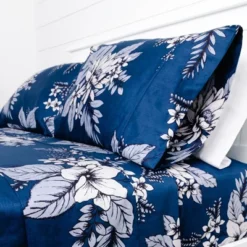 Southshore Fine Living Flora 100% Cotton Sateen Weave 300 TC 22-inch Extra-Deep Pocket Sheet Set -Home Decoration Shop GUEST 5a95a894 e356 4ef4 8b63 302f566ff8d4