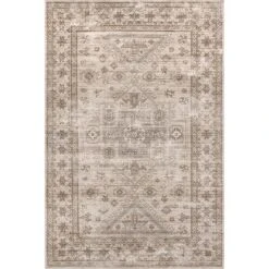 NuLOOM Amie Persian Border Machine Washable Area Rug 24 NuLOOM Amie Persian Border Machine Washable Area Rug -Home Decoration Shop GUEST 5bc99003 9f53 4c6a b5d1 54b2e5a930b2