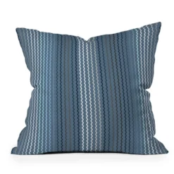 Sheila Wenzel Ganny Zig Zag Stripes Outdoor Throw Pillow Blue/Gray - Deny Designs -Home Decoration Shop GUEST 5d7ae28f b366 4153 8f6c ed3316b37749