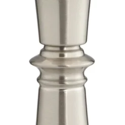 360 Lighting Seymore Modern Table Lamps 26" High Set Of 2 With USB Port Silver LED Touch On Off Burlap Linen Drum Shade For Bedroom Living Room Desk -Home Decoration Shop GUEST 5db9d8d8 c3ce 4edb ad8b 9a794a5257a3