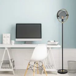 63.25" Henderson Industrial Metal Floor Lamp - River Of Goods -Home Decoration Shop GUEST 5fd1f9f2 da8f 4832 a8f9 3cedcb275f69