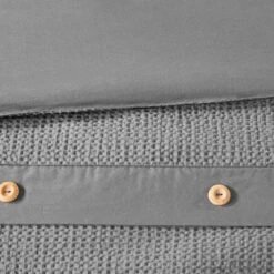 3pc Lucina Cotton Waffle Weave Duvet Cover Set -Home Decoration Shop GUEST 61b8dfba 720a 4087 8b3f 9639ea15b325