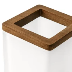 Frosty Glass Tooth Brush Holder - Allure Home Creations