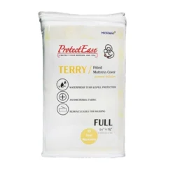 Terry Fitted Mattress Protector - ProtectEase -Home Decoration Shop GUEST 64264cc7 52f4 47c6 b2e7 579327e87226
