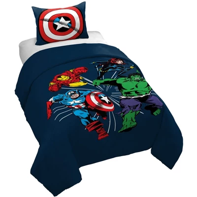 Saturday Park Marvel Comics Avengers Invincible 100% Organic Cotton Duvet Cover & Sham Set 8 Saturday Park Marvel Comics Avengers Invincible 100% Organic Cotton Duvet Cover & Sham Set - Image 6