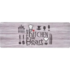 World Rug Gallery 'Kitchen Is The Heart Of The Home' Anti-fatigue Mat -Home Decoration Shop GUEST 66b6b658 c34e 4bc8 9d7f 1e617d5340e8