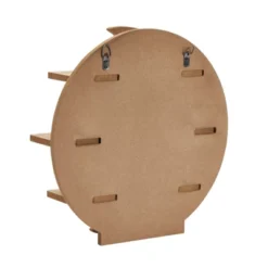 Brown Wooden Moon Shelf, Rustic Wall Home Decor, Crystal Holder For Stones Display And Essential Oils (12 X 12 X 3 In) 14 Brown Wooden Moon Shelf, Rustic Wall Home Decor, Crystal Holder For Stones Display And Essential Oils (12 X 12 X 3 In) -Home Decoration Shop GUEST 6821707c 7efb 4df2 8b77 2f432de67617