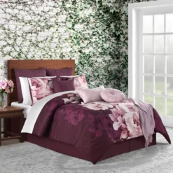 14pc King Liana Comforter Set Plum Purple - Lanwood Home -Home Decoration Shop GUEST 694a60df d77d 467c bcb7 6c62507e9bb6