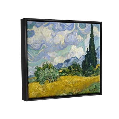 Stupell Industries Van Gogh Wheat Field With Cypresses Post Impressionist Painting 4 Stupell Industries Van Gogh Wheat Field With Cypresses Post Impressionist Painting - Image 2