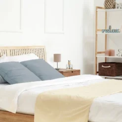 11.81" Traditional Petite Metal Stick Bedside Table Desk Lamp In Chrome With Fabric Shade Gray - Creekwood Home -Home Decoration Shop GUEST 6a2da3be f192 4bbb b99c f9685d001260