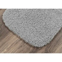 5pc Shaggy Nylon Washable Bathroom Rug Set Platinum Gray - Garland Rug -Home Decoration Shop GUEST 6bf0f706 3305 4e3d a2a4 caed73bb6391