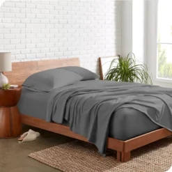 Bare Home Organic Cotton Jersey Sheet Set -Home Decoration Shop GUEST 6c0da151 f855 46da 965f f31625ebb55f
