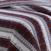 Comfy Stripe Cotton Flannel Printed Oversized Duvet Set - Tribeca Living -Home Decoration Shop GUEST 6cf2e86f 2e10 4d71 a3ff 66ac6dfa7ed2