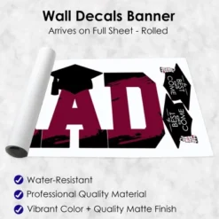 Big Dot Of Happiness Maroon Graduation Party Decor - Vinyl Wall Decals - Grad 11 Big Dot Of Happiness Maroon Graduation Party Decor - Vinyl Wall Decals - Grad -Home Decoration Shop GUEST 6d37cdb8 c1a9 4b38 9211 aecce067bf4f