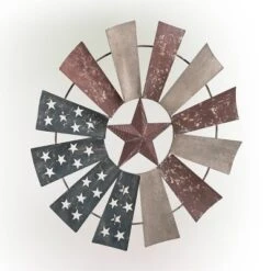 Patriotic Windmill Metal Wall Decor - Alpine Corporation 14 Patriotic Windmill Metal Wall Decor - Alpine Corporation -Home Decoration Shop GUEST 6e5c6a41 2eb7 4edc b408 9b914dc39e15