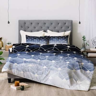 Elisabeth Fredriksson Hexagons & Diamonds 100% Cotton Comforter Set - Deny Designs 5 Elisabeth Fredriksson Hexagons & Diamonds 100% Cotton Comforter Set - Deny Designs - Image 3