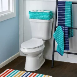 Subtle Striped Bath Rug - SKL Home -Home Decoration Shop GUEST 6ee53b9c fe26 4e30 af44 c1d6df5a601d