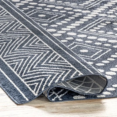 NuLOOM Phyllis Machine Washable Diamond Trellis Area Rug 5 NuLOOM Phyllis Machine Washable Diamond Trellis Area Rug - Image 3