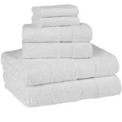 Towels Beyond Set Of Six Luxury Madison Classic Turkish Towels, 2 Of Each, 30x54 Bath, 16x28 Hand, 12x13 Washcloth -Home Decoration Shop GUEST 707da205 8446 4c6c 9c53 4aff95ab5312