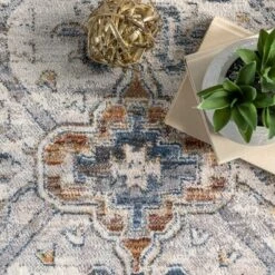 NuLOOM Addison Transitional Faded Medallion Fringe Area Rug -Home Decoration Shop GUEST 7098d4e1 db1a 4485 8928 b5c63d882221