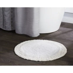25" Jackie Bath Rug Off White - SKL Home -Home Decoration Shop GUEST 71a8e5d8 3b1c 47fa a041 1f15e5827e39