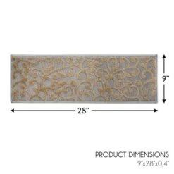 Sussexhome Leaves Collection Non-Slip Carpet Stair Treads For Wooden Steps, 9" X 28" -Home Decoration Shop GUEST 7267f633 cd47 407e 9641 80ce166aa374