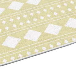 Sussexhome Diamond Collection Cotton Heavy Duty Low Pile Area Rug , 2' X 3' -Home Decoration Shop GUEST 736d5d35 4c77 4ad7 8b24 a3be7eb01f5b