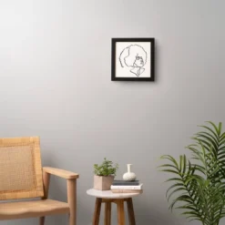 Domonique Brown Soul Fro Framed Wall Art Black - Deny Designs -Home Decoration Shop GUEST 73e0cefa 9237 4577 8d35 e8df7d108faf
