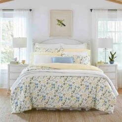 Meadow Floral 100% Cotton Duvet Cover & Sham Set White/Blue - Laura Ashley -Home Decoration Shop GUEST 7447df50 2f98 4929 8301 d1dbabd8a6fc