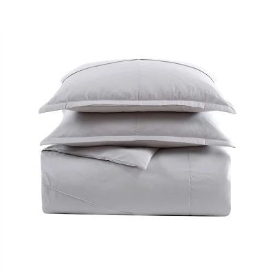 Chloe Solid Duvet Cover Set - City Scene 7 Chloe Solid Duvet Cover Set - City Scene - Image 5