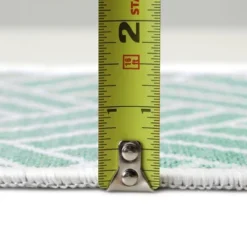 Sussexhome Sea Collection Cotton Heavy Duty Low Pile Area Rug , 2' X 3', Sea Blue -Home Decoration Shop GUEST 74770260 c613 4c54 96eb 1e43769cf077