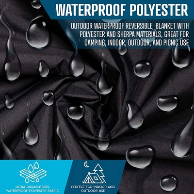 Zone Tech Faux Shearling Fleece Travel Blanket ,Grey Soft Plush Warm Comfortable Car Seat 59"x43” Blanket, Great For Winter, Home, Office And Camping 9 Zone Tech Faux Shearling Fleece Travel Blanket ,Grey Soft Plush Warm Comfortable Car Seat 59"x43” Blanket, Great For Winter, Home, Office And Camping - Image 7