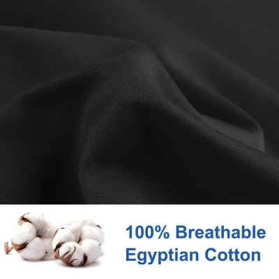 PiccoCasa Cotton Pillow Cover Cases Zippered Pillowcases 2 Pcs 4 PiccoCasa Cotton Pillow Cover Cases Zippered Pillowcases 2 Pcs - Image 2