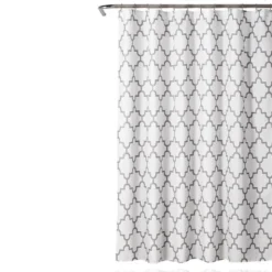 Geometric Shower Curtain Gray - Lush Décor -Home Decoration Shop GUEST 76277f4f 3196 4dca ae51 32fdefdb0fa6