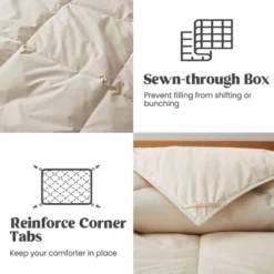 Peace Nest All Season 100% Organic Cotton Down Duvet Insert Medium Warmth Comforter 13 Peace Nest All Season 100% Organic Cotton Down Duvet Insert Medium Warmth Comforter -Home Decoration Shop GUEST 782a1c66 d0d7 48d3 b16a dddebe267933