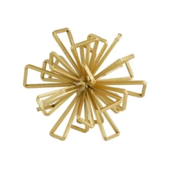 Set Of 3 Geometric 3D Star Metal Sculptures Gold - Olivia & May -Home Decoration Shop GUEST 78af1aff 247a 4f26 8664 7b3698864cd6