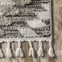 NuLOOM Adelade Aztec High Low Shaggy Tassel Area Rug -Home Decoration Shop GUEST 7b38ead9 36b6 4d45 8a91 e792b11c1365