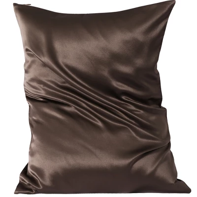 PiccoCasa Zip Closure Smooth 22momme Soft Silk Pillowcase 8 PiccoCasa Zip Closure Smooth 22momme Soft Silk Pillowcase - Image 6
