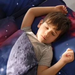 PiccoCasa Galaxies Fuchsia Comforter Duvet Cover Sets 2 Piece Includes 1 Duvet Cover 1 Pillow Sham Multicolored -Home Decoration Shop GUEST 7c9d15e4 3149 4241 a972 fc2b2d1b284c