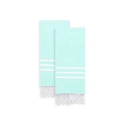Set Of 2 Alara Pestemal Hand/Guest Towels - Linum Home Textiles 5 Set Of 2 Alara Pestemal Hand/Guest Towels - Linum Home Textiles - Image 3