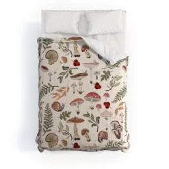 Deny Designs Marta Barragan Camarasa Mushroom Seasonal Comforter Set -Home Decoration Shop GUEST 8354bf33 3746 499f a67b 6eb3220c63de
