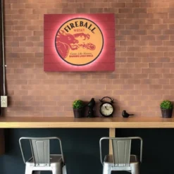 Fireball Whisky Vintage Metal Backlit LED Wall Sign - American Art Decor 10 Fireball Whisky Vintage Metal Backlit LED Wall Sign - American Art Decor -Home Decoration Shop GUEST 83aa2d96 671c 434d 8035 416c83087f6c