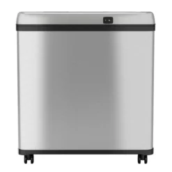 Halo Quality 16gal Stainless Steel Automatic Sensor Trash Can And Recycle Bin -Home Decoration Shop GUEST 86f601e9 db56 4b49 8d1f 96013080220c