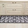 J&V TEXTILES 20" X 55" Oversized Cushioned Anti-Fatigue Kitchen Runner Mat (Geo)