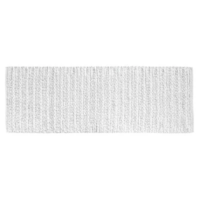 MDesign Soft Cotton Spa Mat Rug For Bathroom, Braided, 60" X 21" 9 MDesign Soft Cotton Spa Mat Rug For Bathroom, Braided, 60" X 21" - Image 7