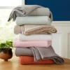 Market & Place 100% Cotton Waffle Weave Bed Blanket -Home Decoration Shop GUEST 8a63a9a6 f92e 4fcc af26 510843e925df