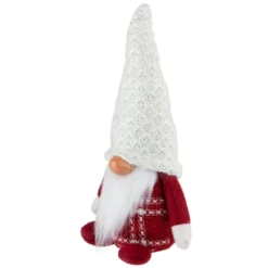 Northlight 9.5" Red And White Plaid Boy Gnome Christmas Decoration -Home Decoration Shop GUEST 8af773d0 c548 4f22 bcc4 340a6e750423