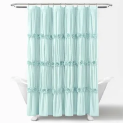 Darla Texture Shower Curtain - Lush Décor -Home Decoration Shop GUEST 8b15e0e9 bb0c 45ec 9891 02a8fd4617af