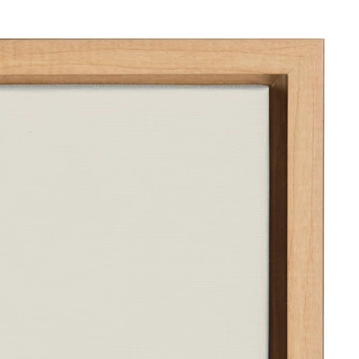 18" X 24" Sylvie Mid Century Modern Baby Zebra Framed Canvas Wall Art By Rachel Lee Natural - Kate And Laurel 4 18" X 24" Sylvie Mid Century Modern Baby Zebra Framed Canvas Wall Art By Rachel Lee Natural - Kate And Laurel - Image 2