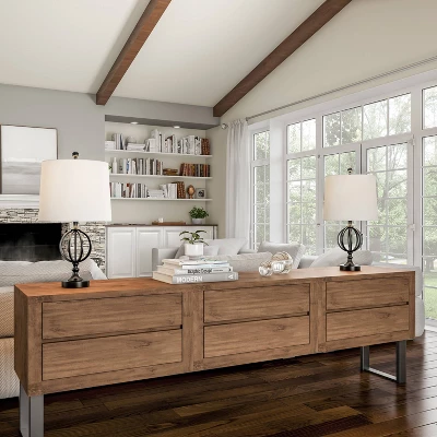 Table Lamps- Set Of 2 Openwork Iron Orb (Includes LED Light Bulb) 5 Table Lamps- Set Of 2 Openwork Iron Orb (Includes LED Light Bulb) - Image 3